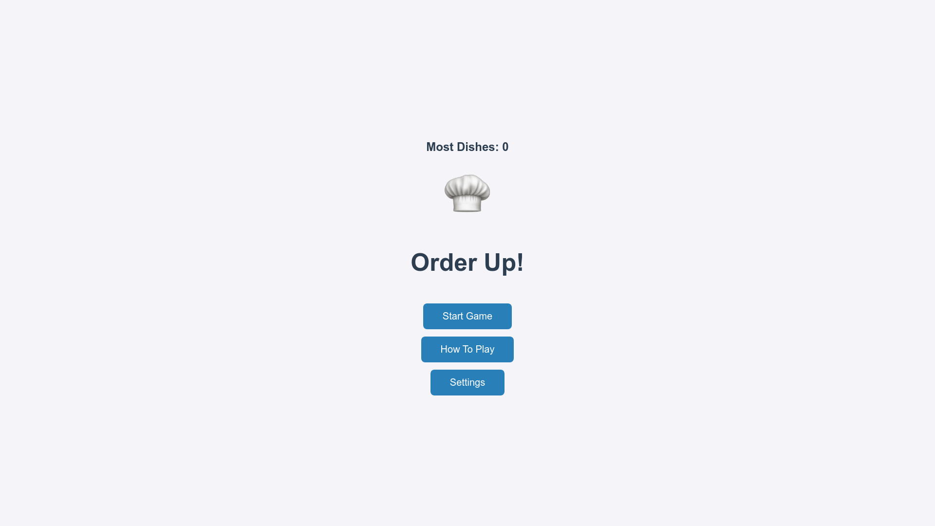 Order Up! Preview